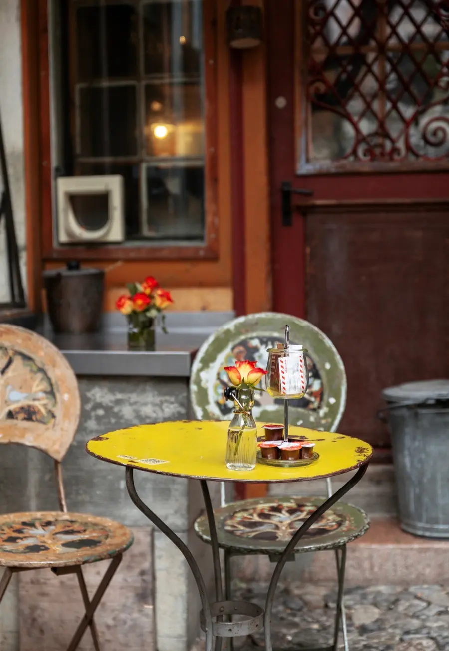 Cafe interior